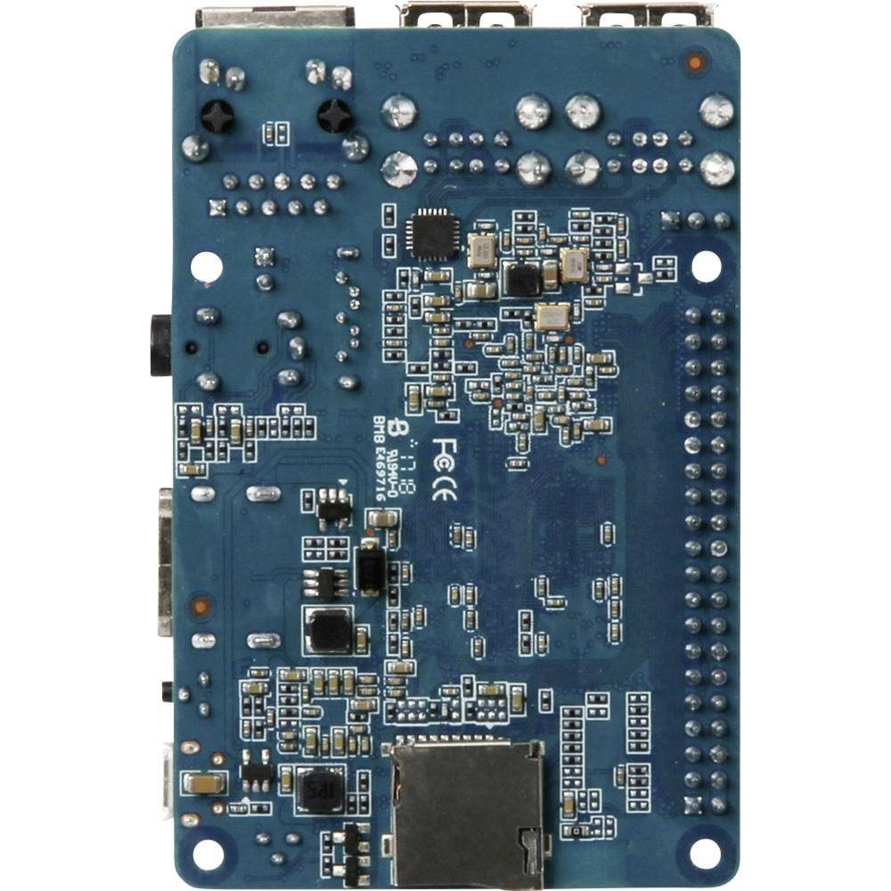 Banana PI M2 Berry, Sata, GB-LAN, 4x1.2GHZ Barebone-PC