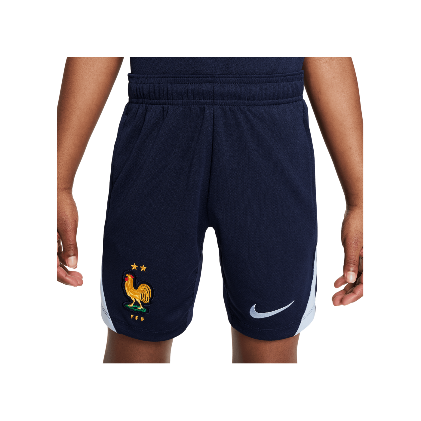 Nike Frankreich Trainingsshort EM 2024 Kids Blau F499