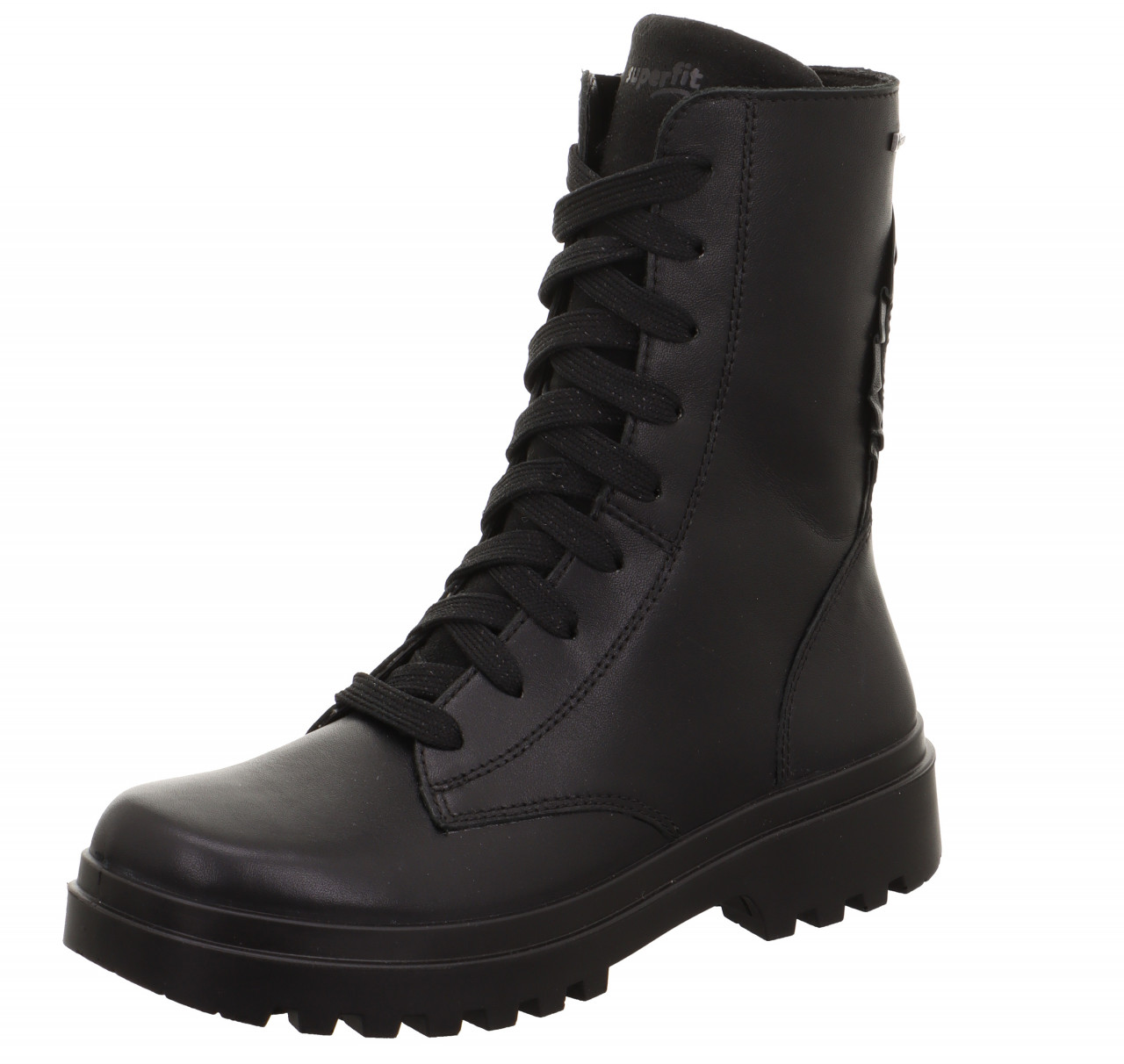 ABBY - Schwarz Boots mit Reißverschluss