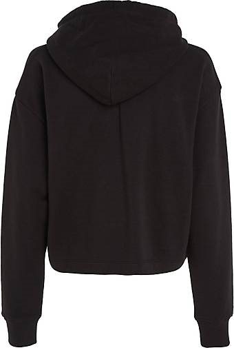 TOMMY-JEANS Damen Hoodie TJW ESSENTIAL LOGO HOODIE Relaxed Fit