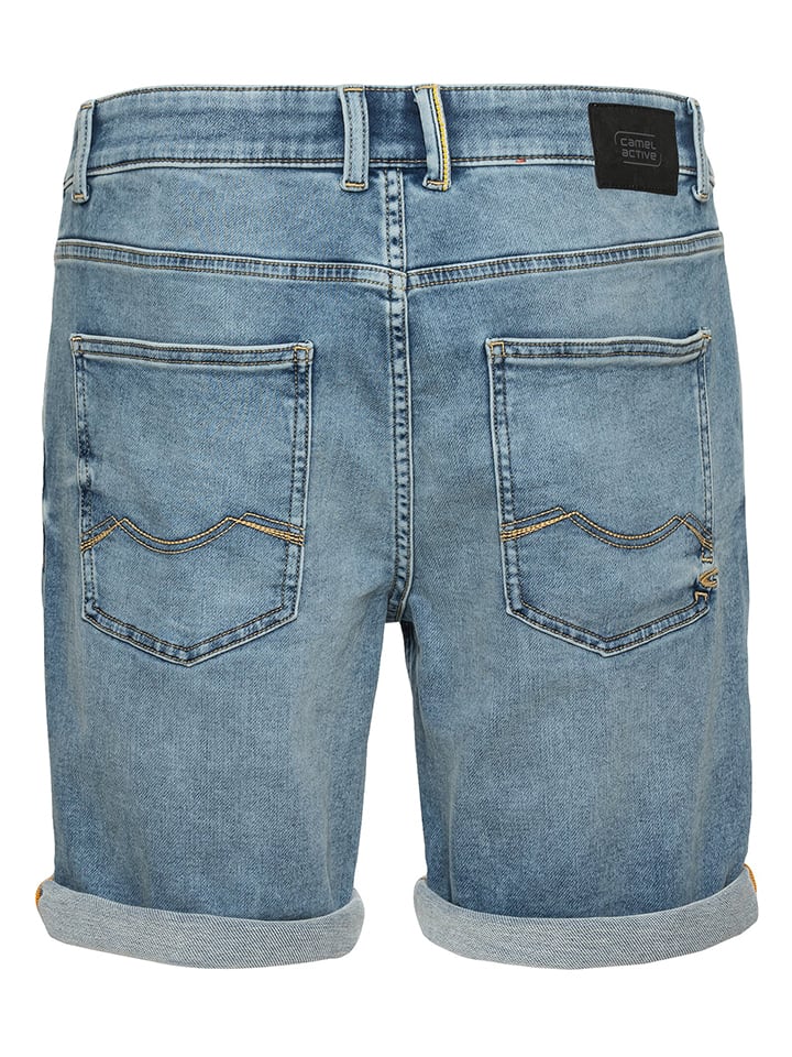 Camel Active Jeans-Shorts in Hellblau günstig kaufen