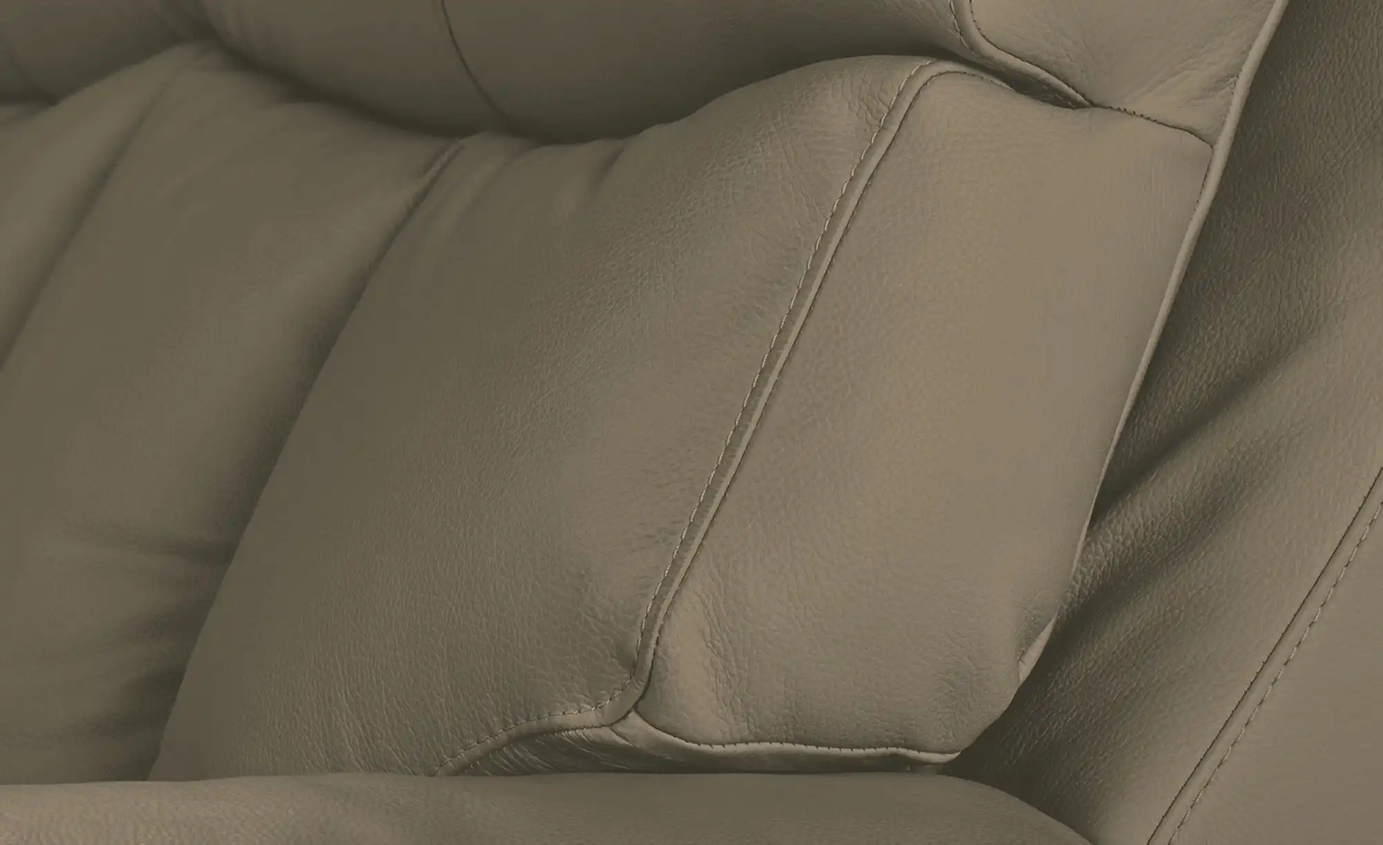 Wohnwert Sofa 2-sitzig aus Echtleder Ambra