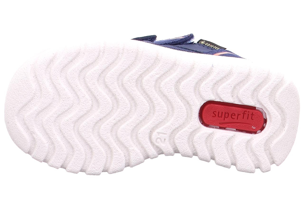 SPORT7 MINI - Blau/OrangeSneaker low mit Klettverschluss
