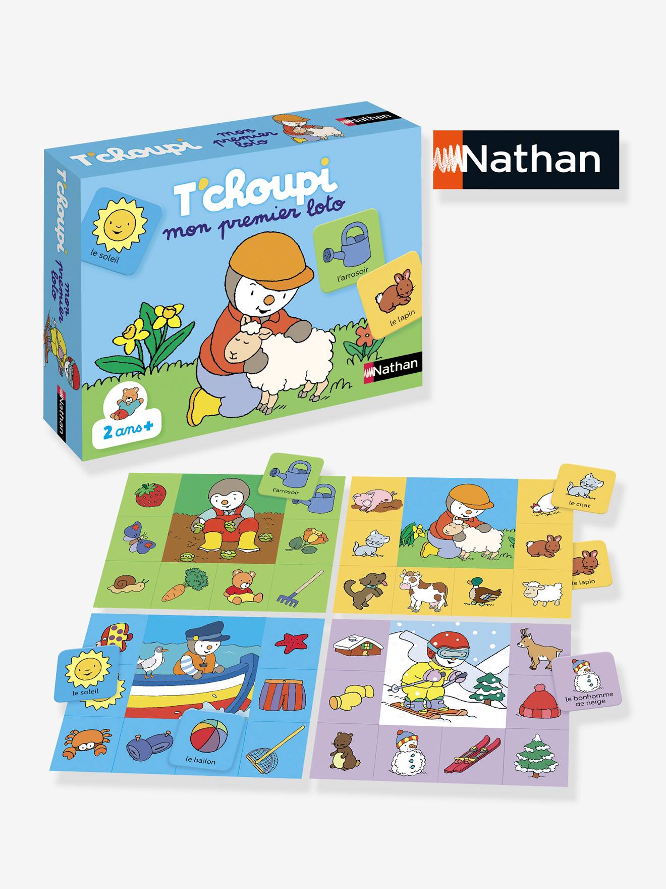 Loto T'choupi NATHAN bleu
