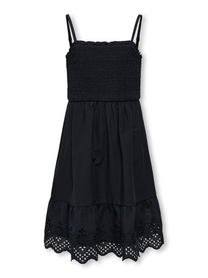 KIDS ONLY Sommerkleid KOGLOU LIFE EMB SMOCK DRESS in black günstig kaufen