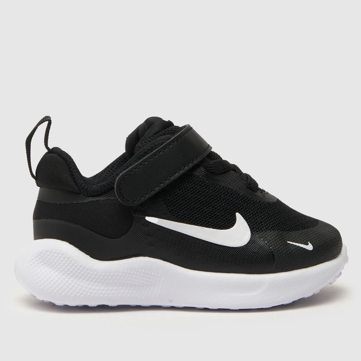 Nike fekete-fehér Revolution 7 kisgyermek cipők