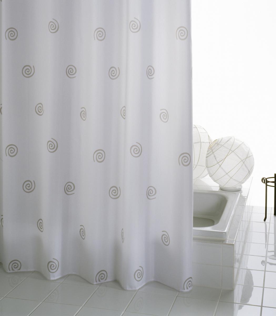 Ridder Duschvorhang Textil 240x180 cm Univers grau
