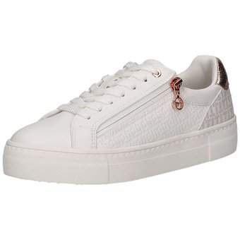 Tamaris Plateau Sneaker in weiß