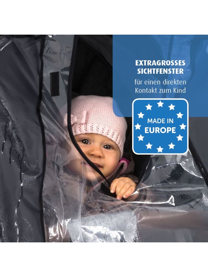 Reer Active Regenschutz für Buggys und Sportwagen in Grau ab 0 Monate günstig kaufen onesize