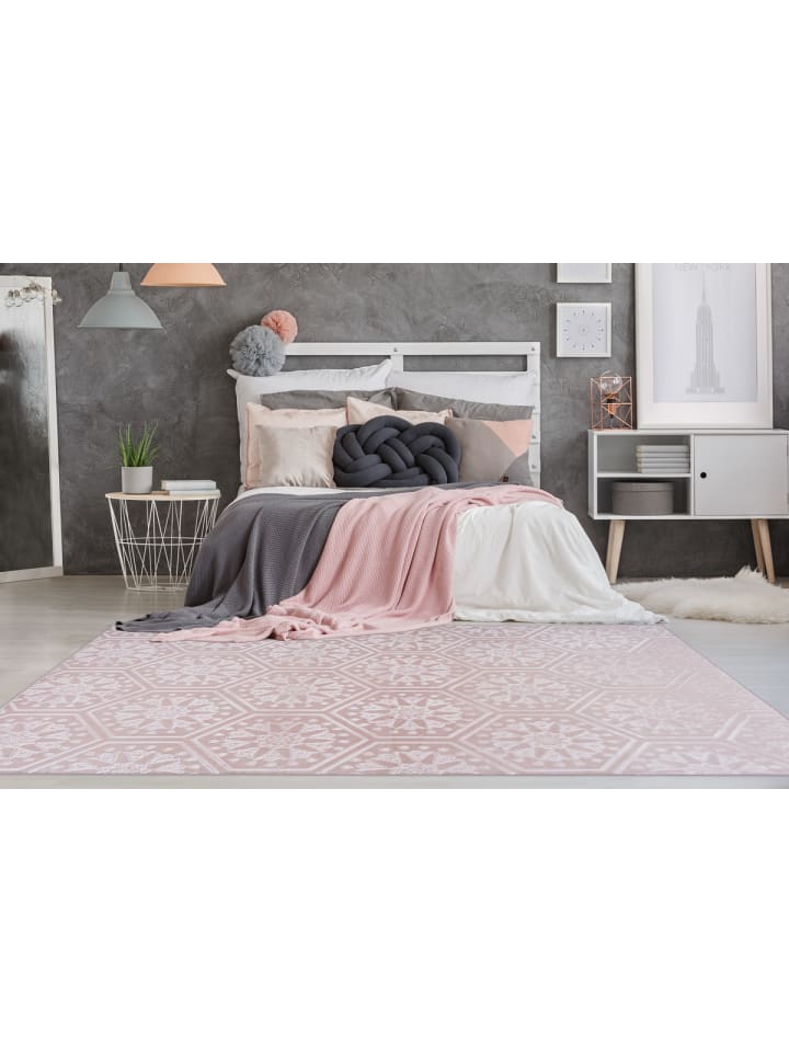 Arte Espina Teppich Beatrisa in Rosa günstig kaufen