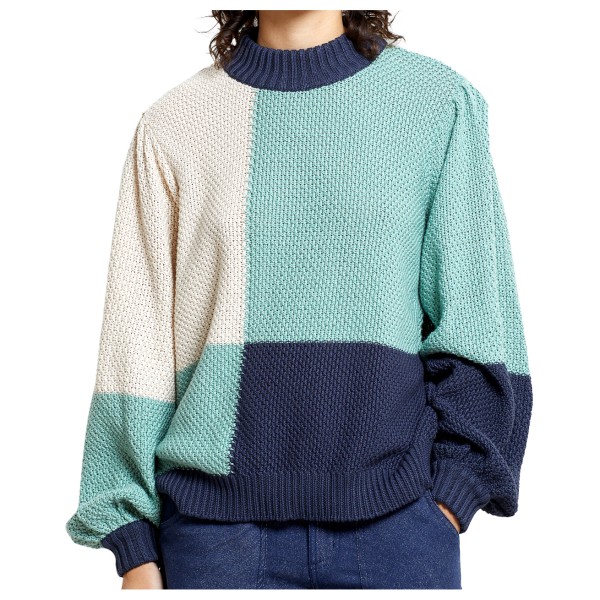 DEDICATED - Women's Sweater Knitted Rutbo Blocks - Pullover
