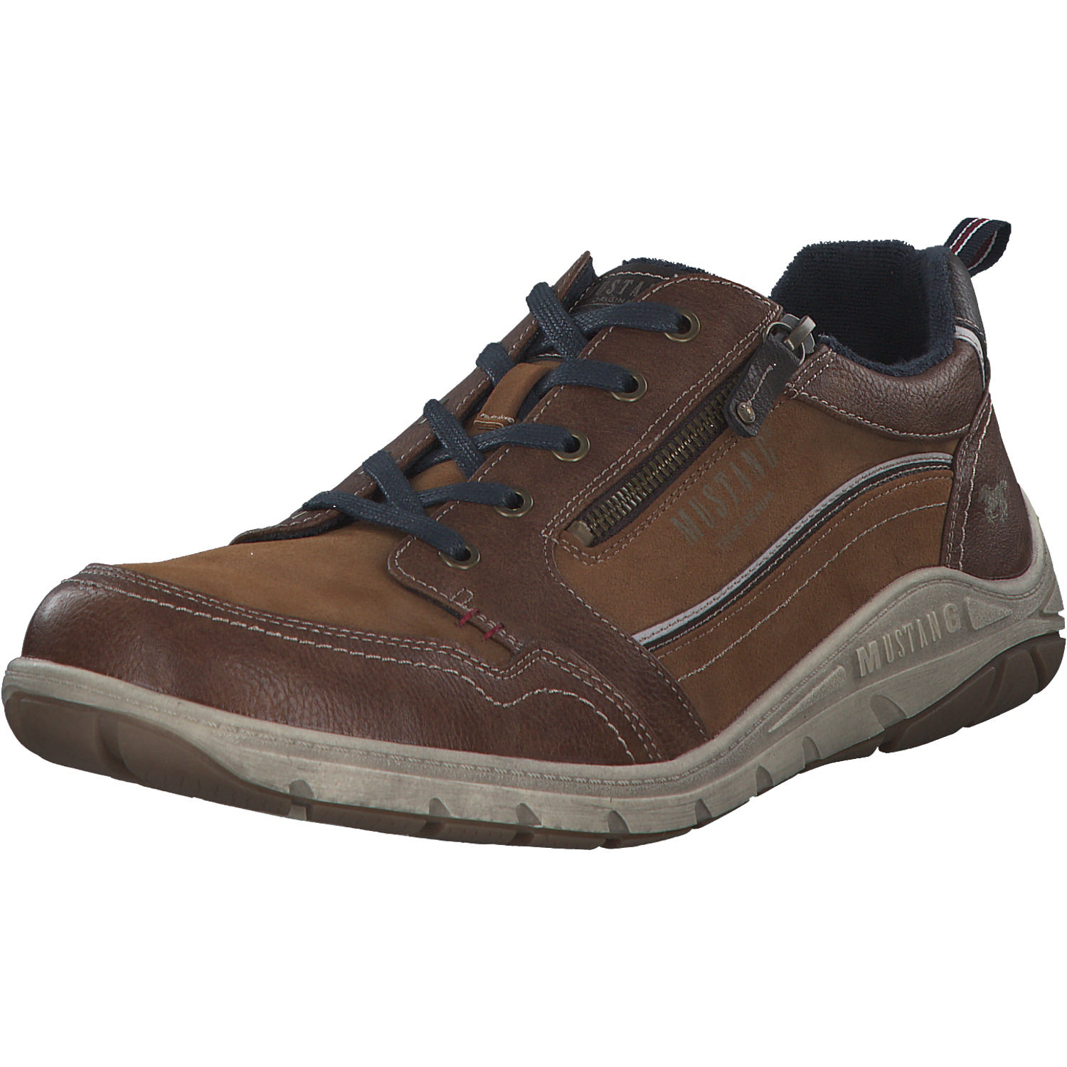 Mustang 4160301, Sportliche Halbschuhe, Herren, Braun