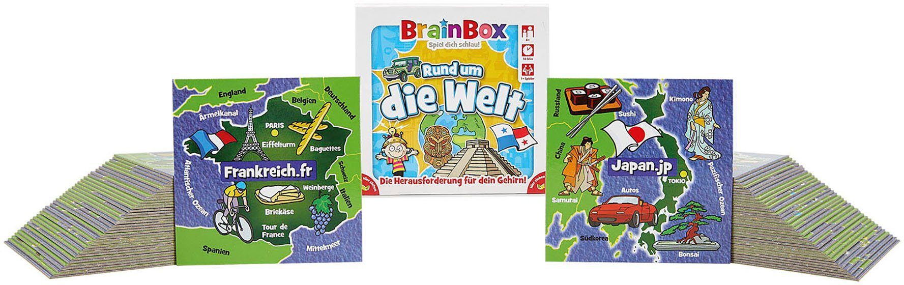 BrainBox Spiel, Rund um die Welt