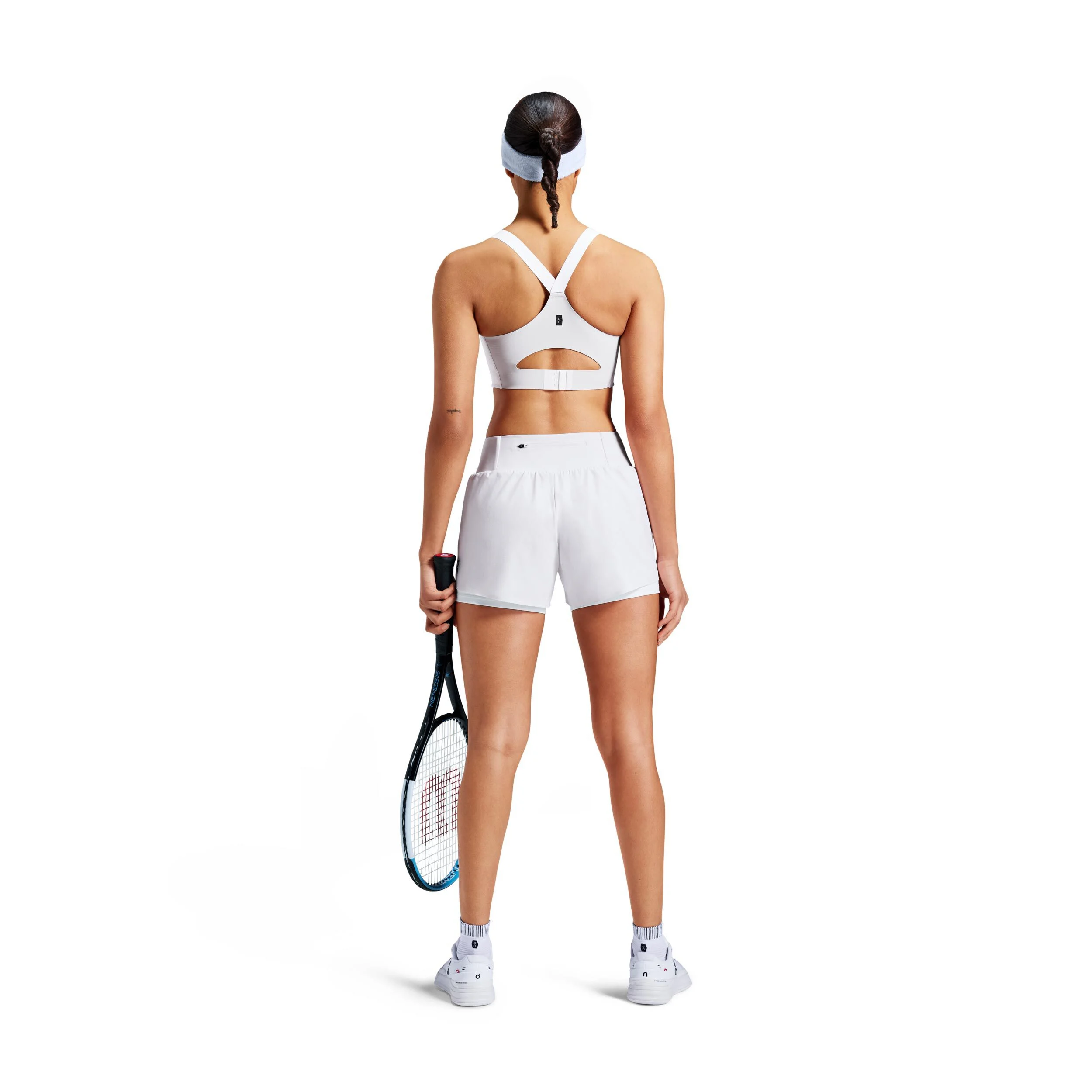 Court Shorts Damen - Weiß