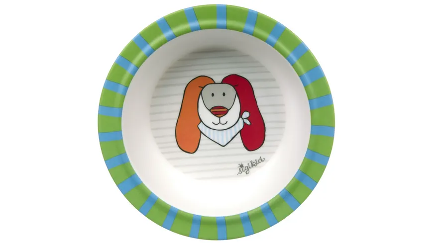 sigikid Melamin Schüssel Hase, Ringel Dingel 25196