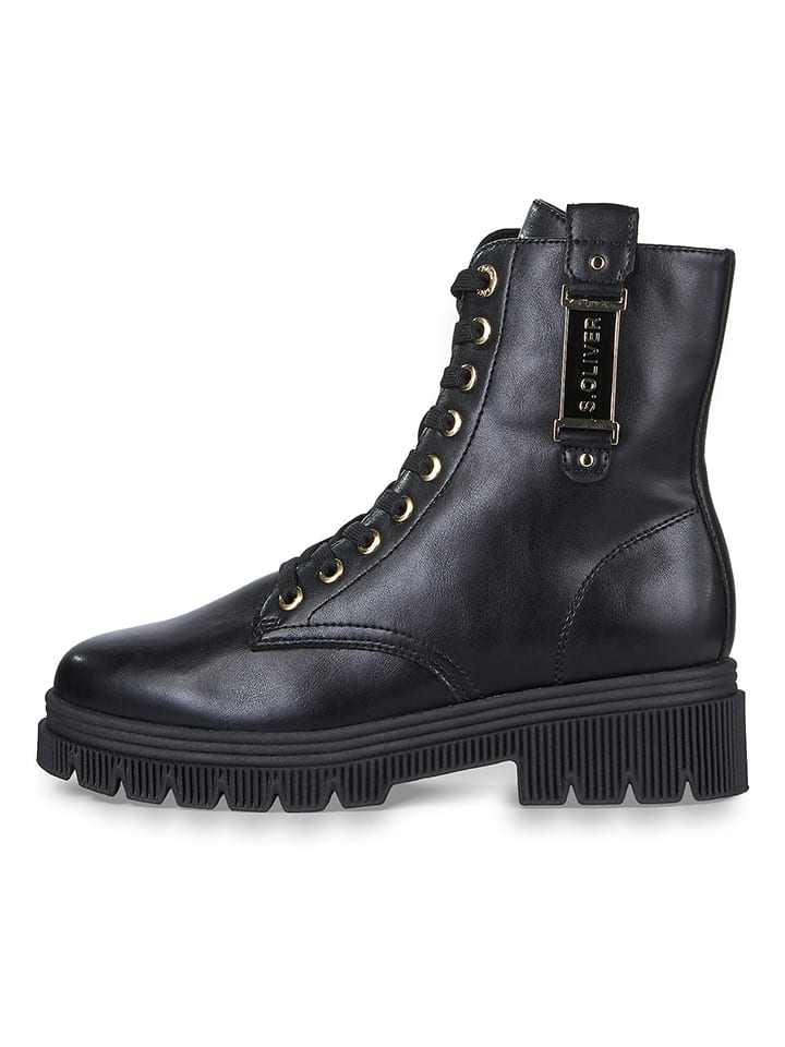 s.Oliver Boots in Schwarz günstig kaufen