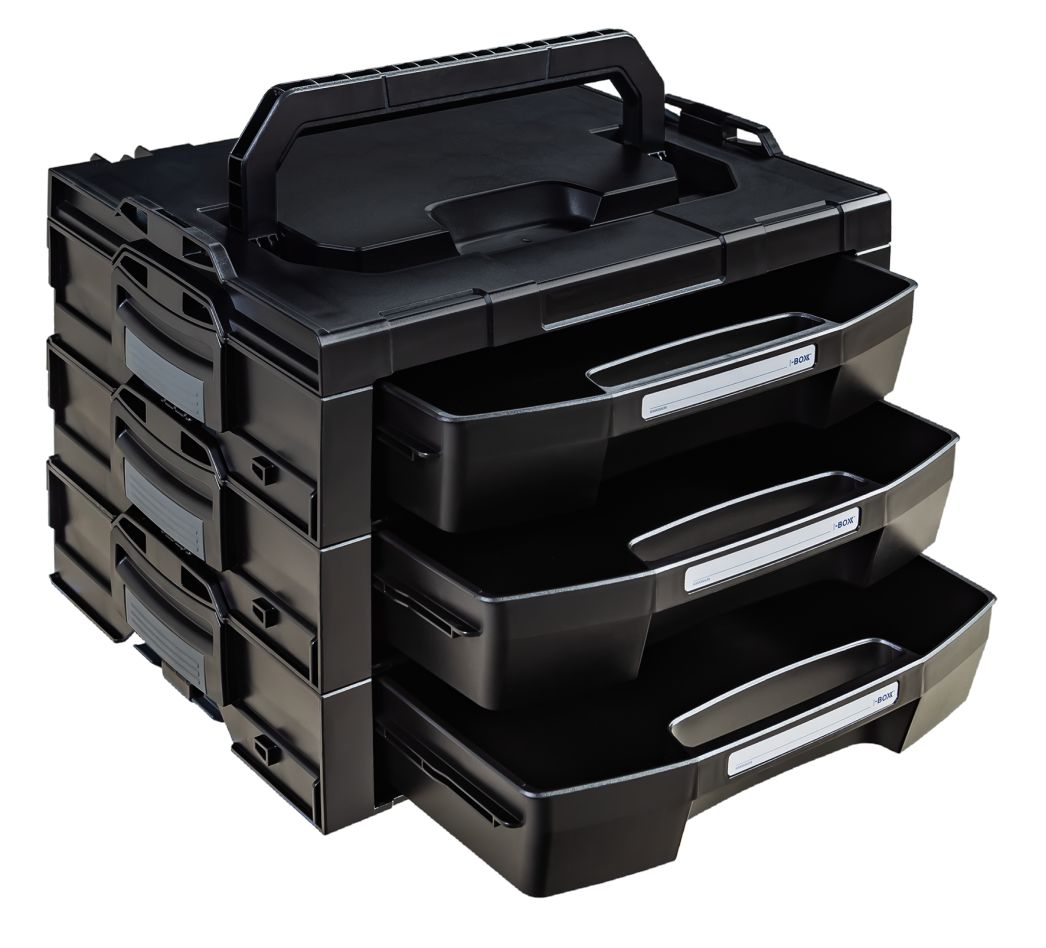 L-Boxx 6100000338 i-BOXX Stalak, 3-dijelni blok BSS