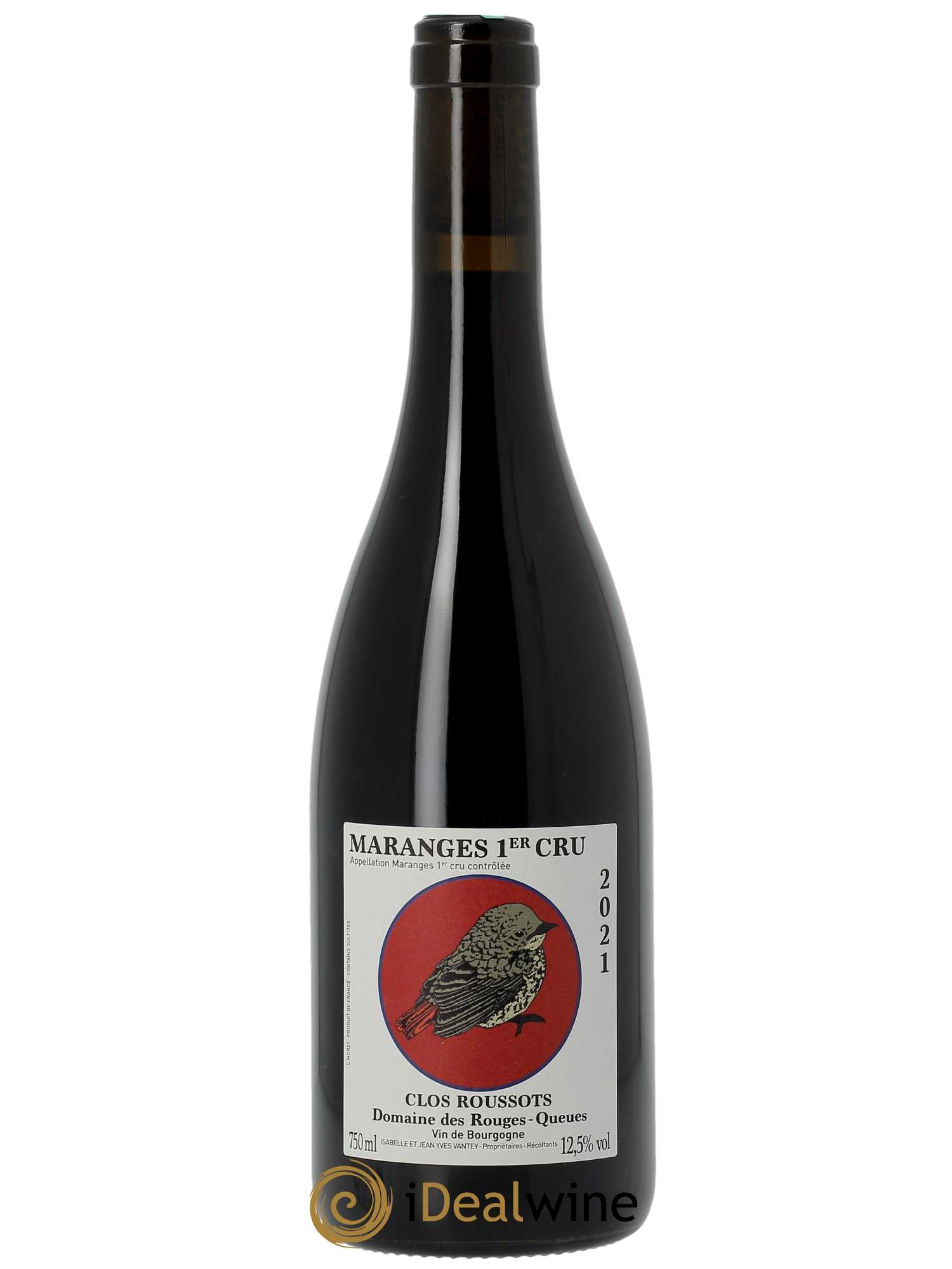 Maranges 1er Cru Les Clos Roussots Rouges Queues (domaine des)  2021 - Lot de 1 Bouteille