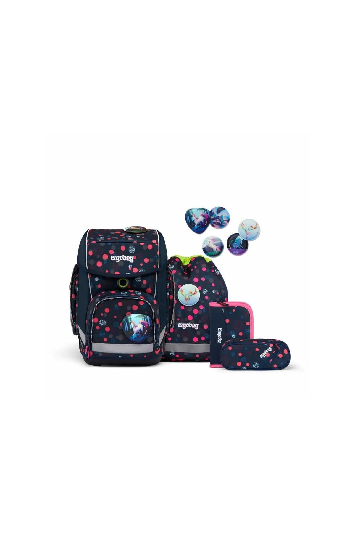 Ergobag  Rucksack - Mehrfarbig - Unifarben