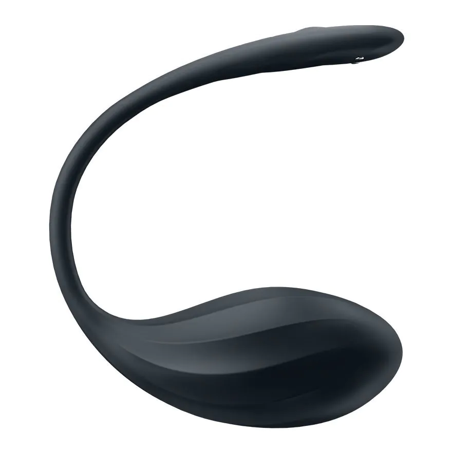 Satisfyer Ribbed Petal sort vibrerende æg
