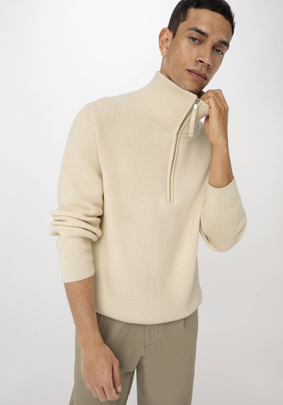 Troyer aus Bio-Merino und Bio-Baumwolle