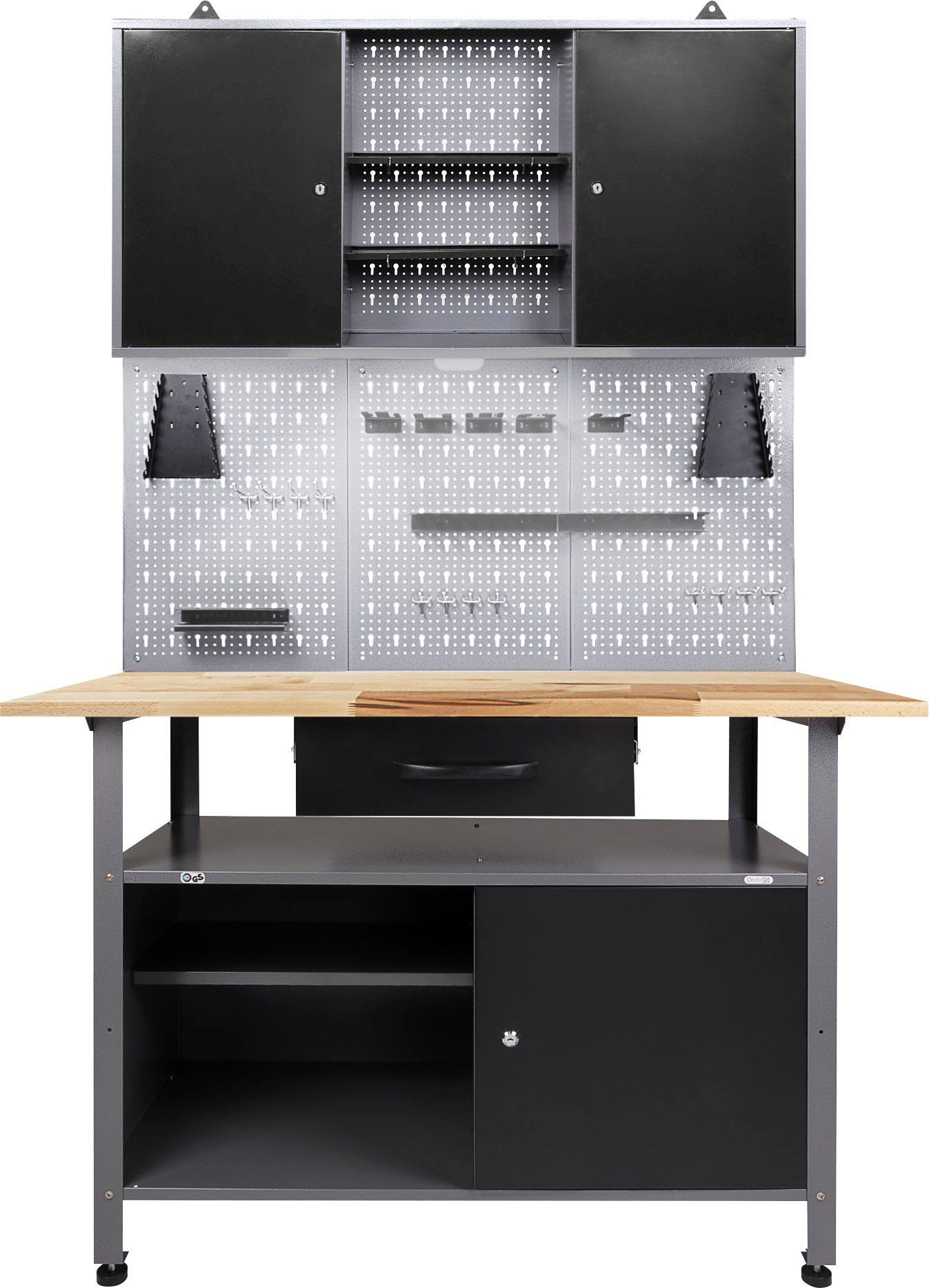 ONDIS24 Werkstatt-Set, 120 cm, mit LED
