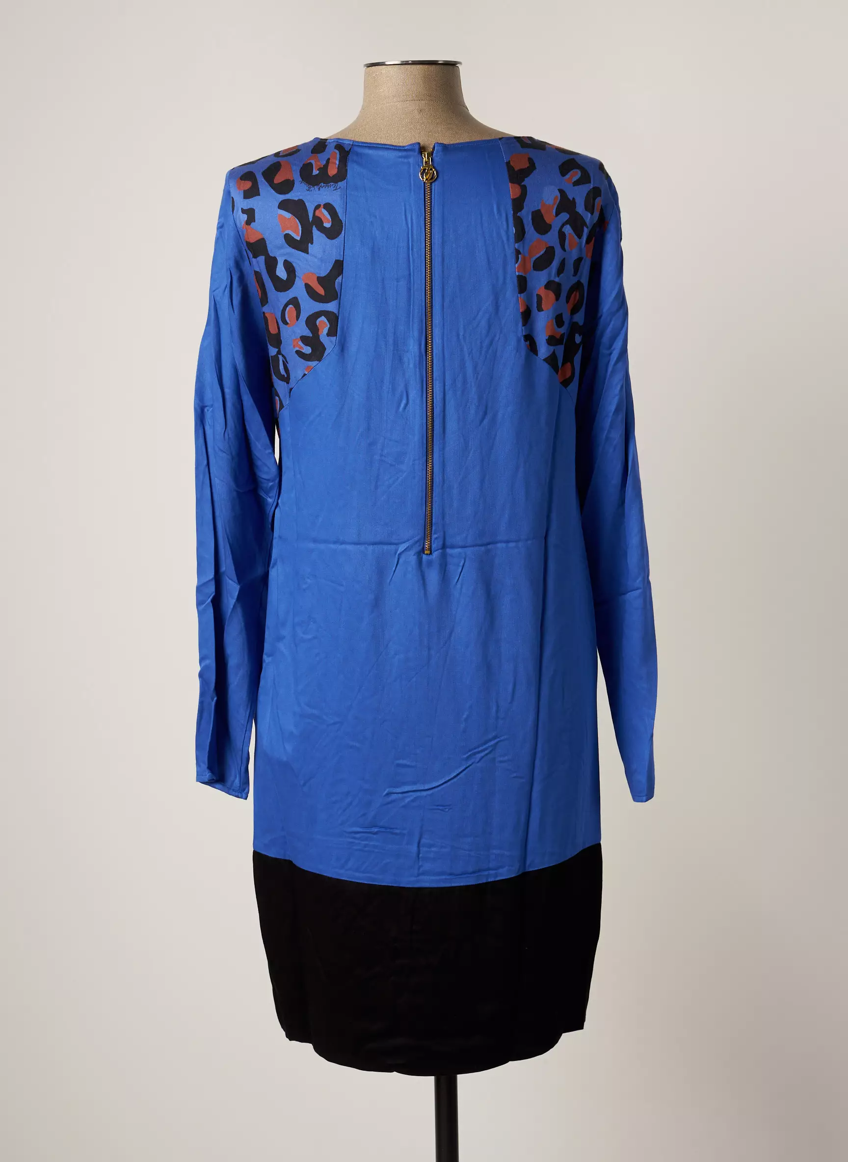 Trussardi Jeans Robes Mi Longues Femme couleur bleu