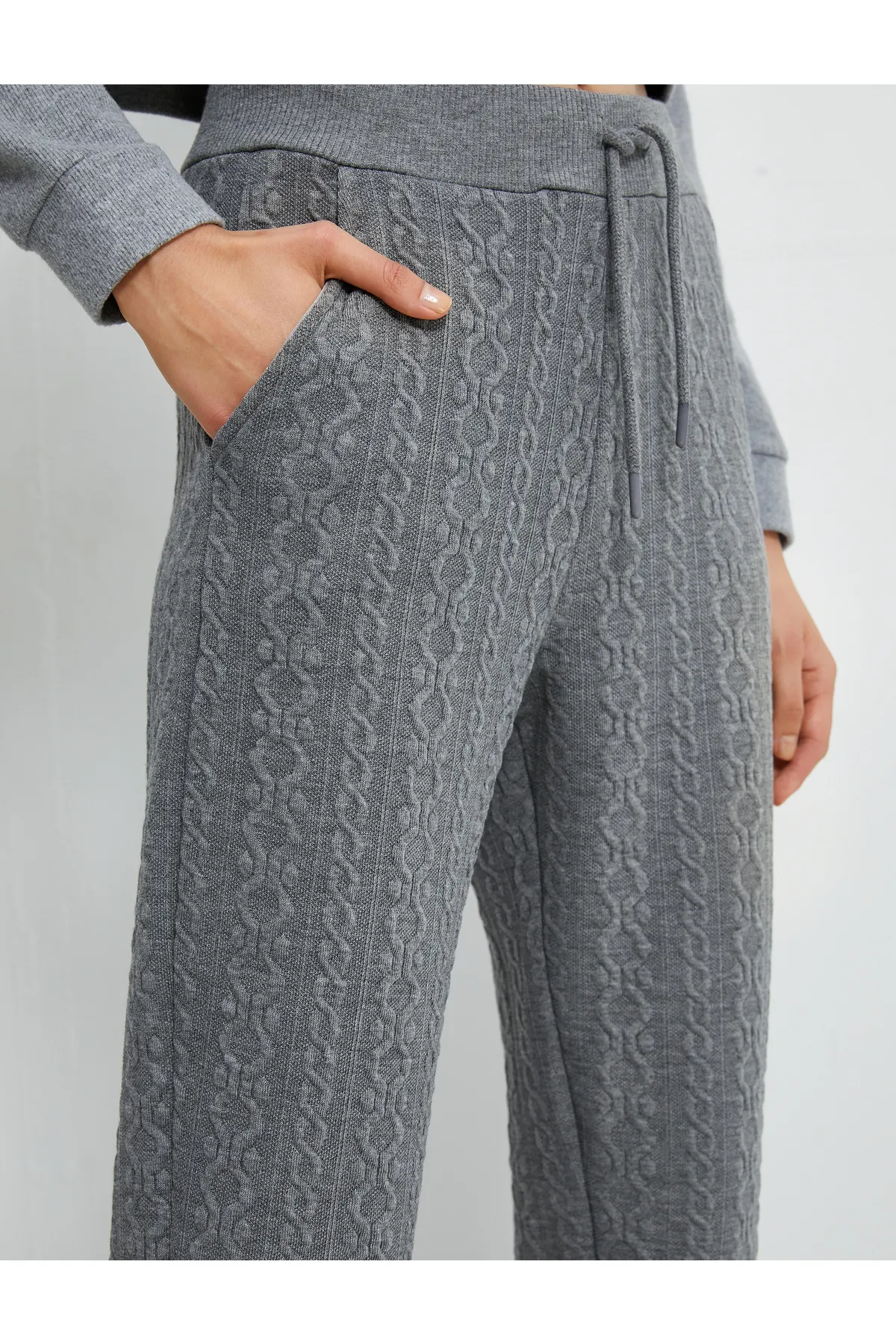 Koton  Jogger-Jogginghose mit strukturierter Taille und Tasche