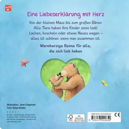 Ich hab dich lieb, mein Schatz!