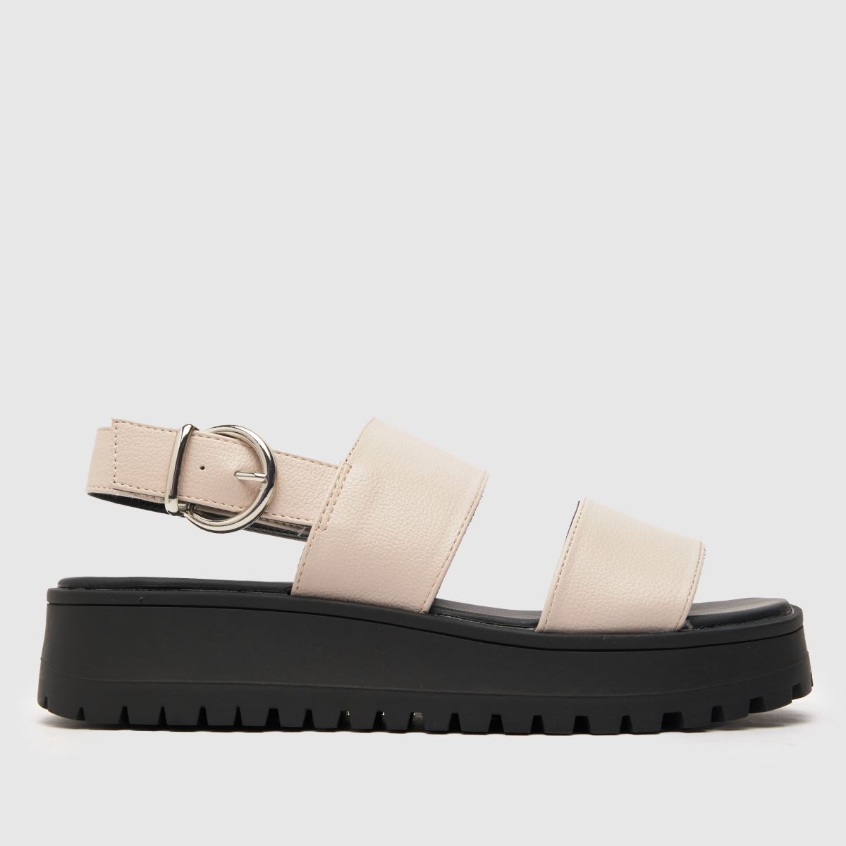 Sandale z debelo platformo Schuh Tanya v naravni barvi