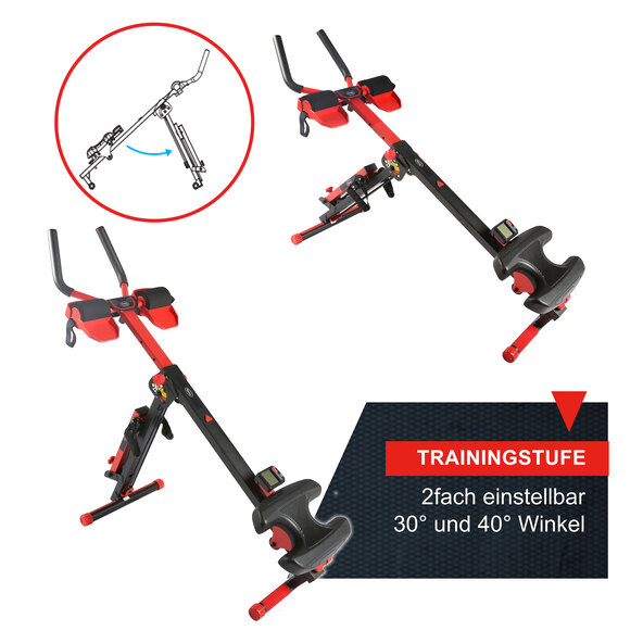 AB Rowing Multifunktions-Trainingsgerät mit Bändern