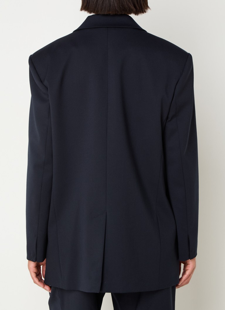 Sandro  Blazer in wolblend met klepzakken
