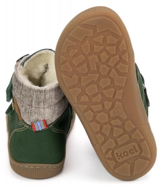 Koel bare ~ Dean 2.0 HighCut Klettschuh Winter + Tex ~ Green