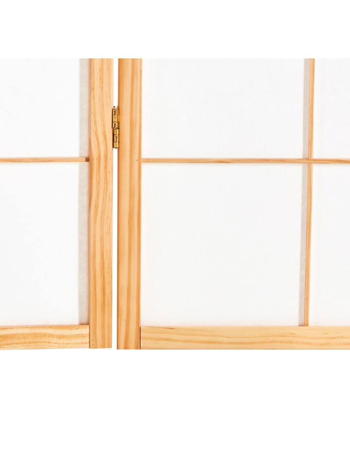 Homestyle4u 5-tlg. Paravent in Braun 220x179 günstig kaufen onesize