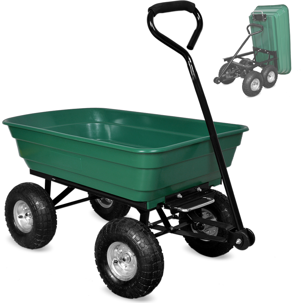 Casaria Deuba Bollerwagen mit Kippfunktion