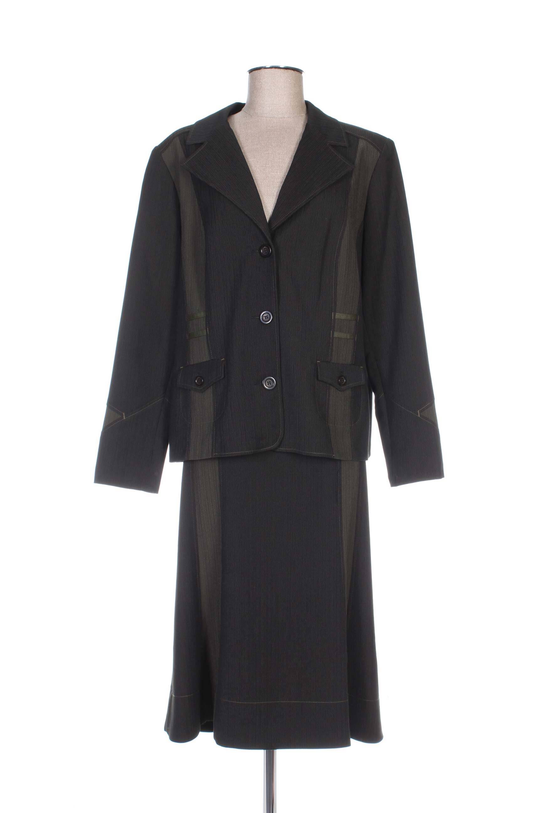Francoise F Jupe Veste Femme couleur vert