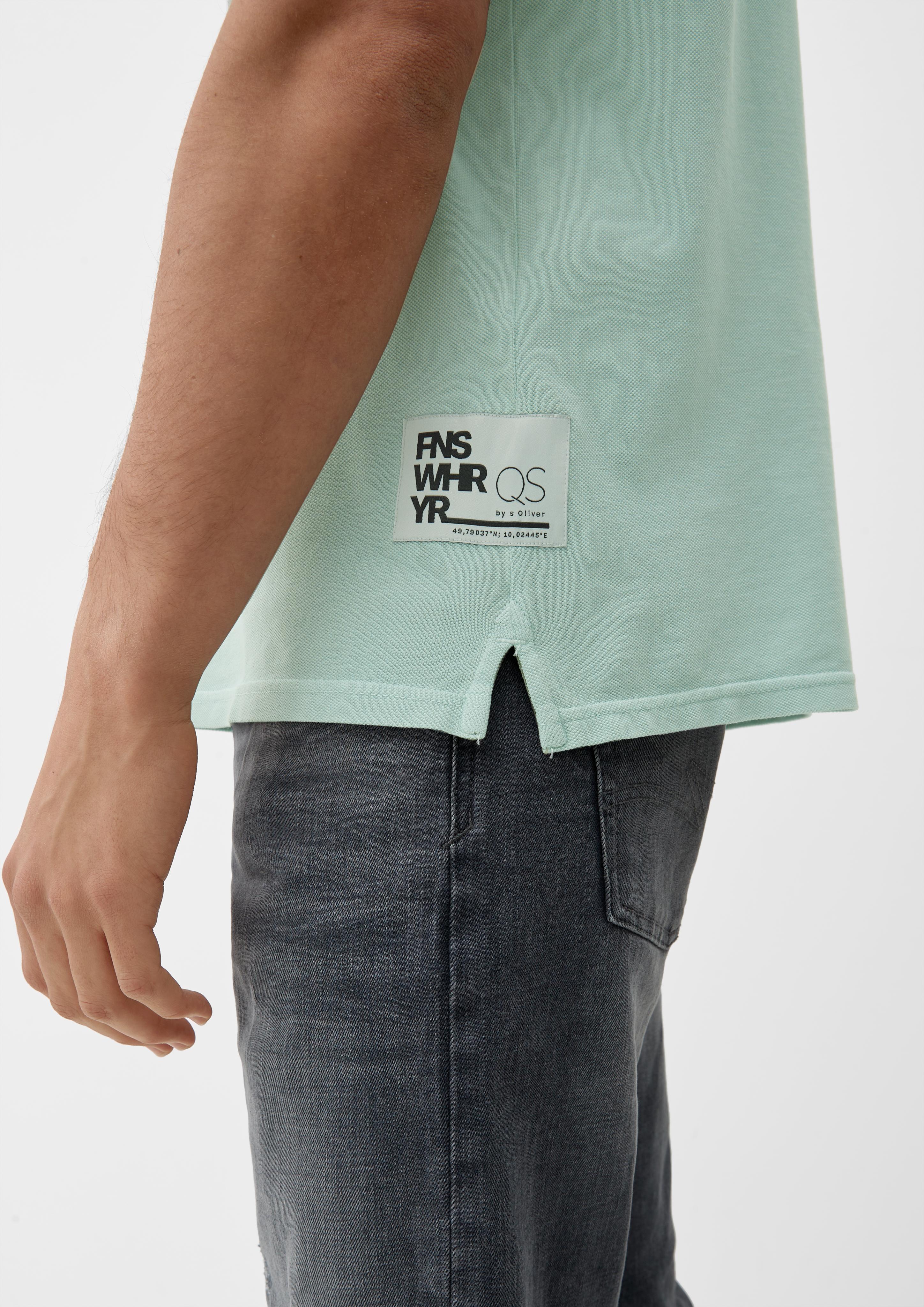 Poloshirt aus Baumwoll-Piqué  2127253-61L0