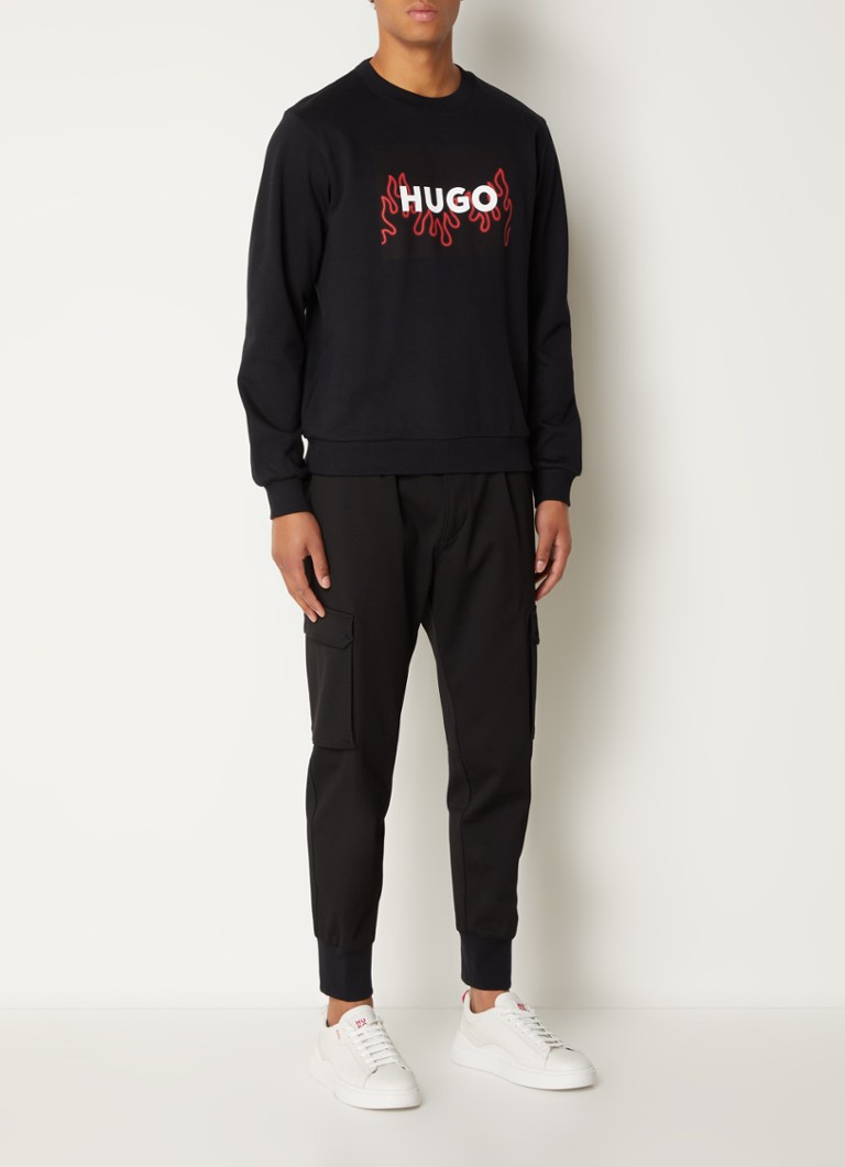 HUGO BOSS Duragol sweater with logo print