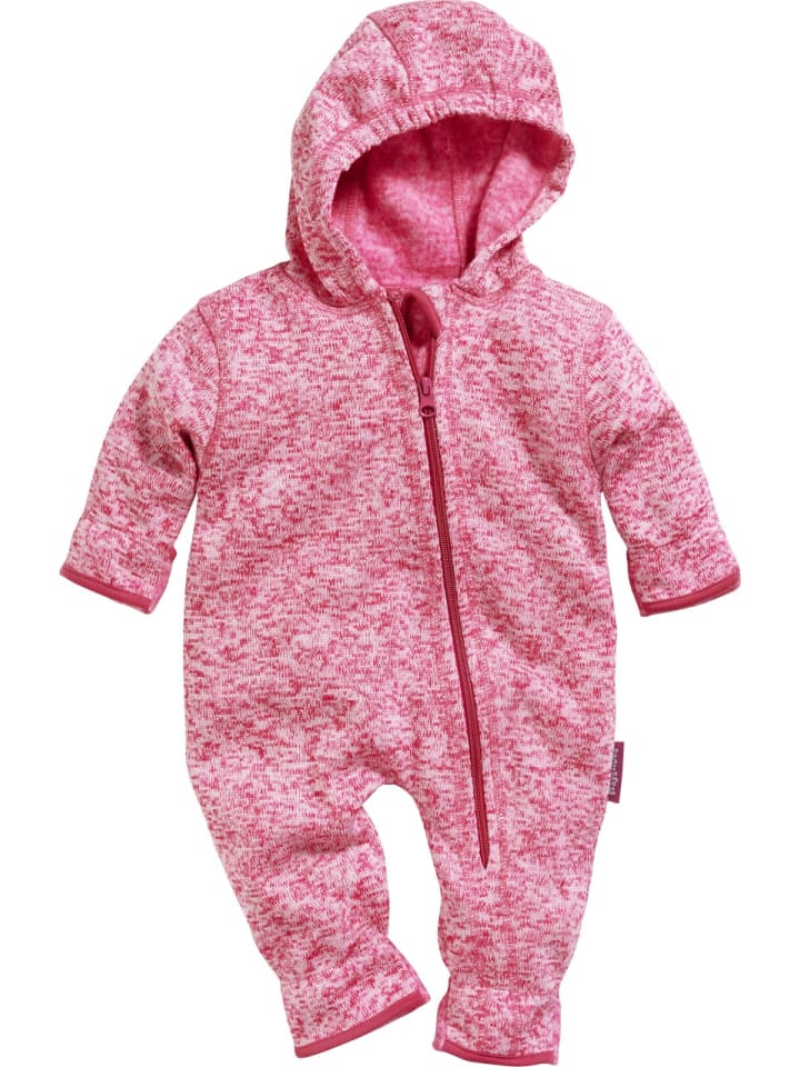 Playshoes Strickfleece-Overall in Pink günstig kaufen
