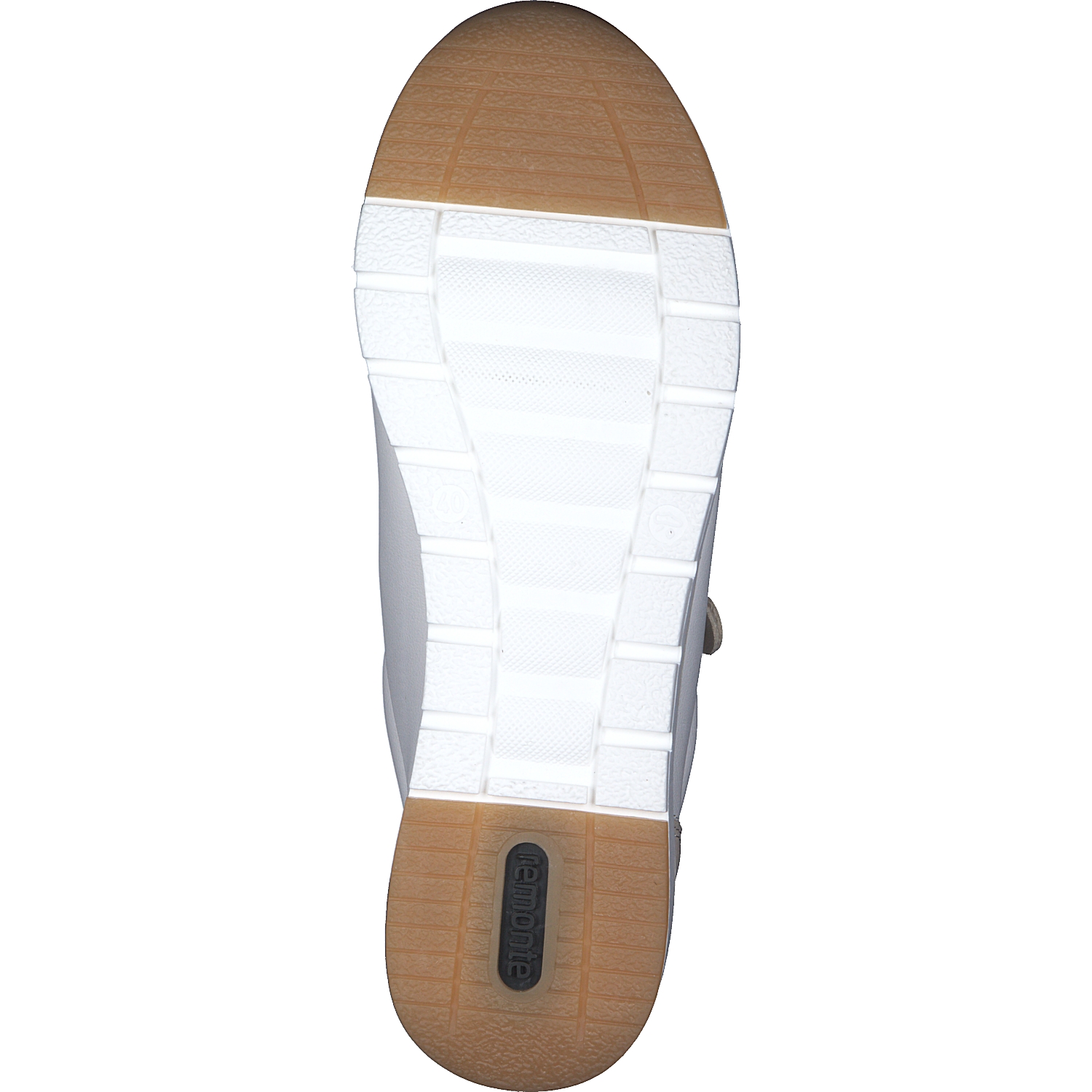 Remonte R6709, Schnürschuhe, Damen, Weiß Beige