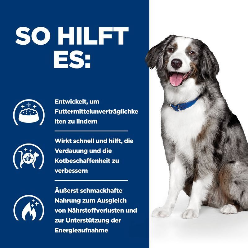 Hill's Hypoallergenes Hundefutter Hill's Prescription Diet Digestive Care i/d Sensitive mit Ei und Reis 12kg