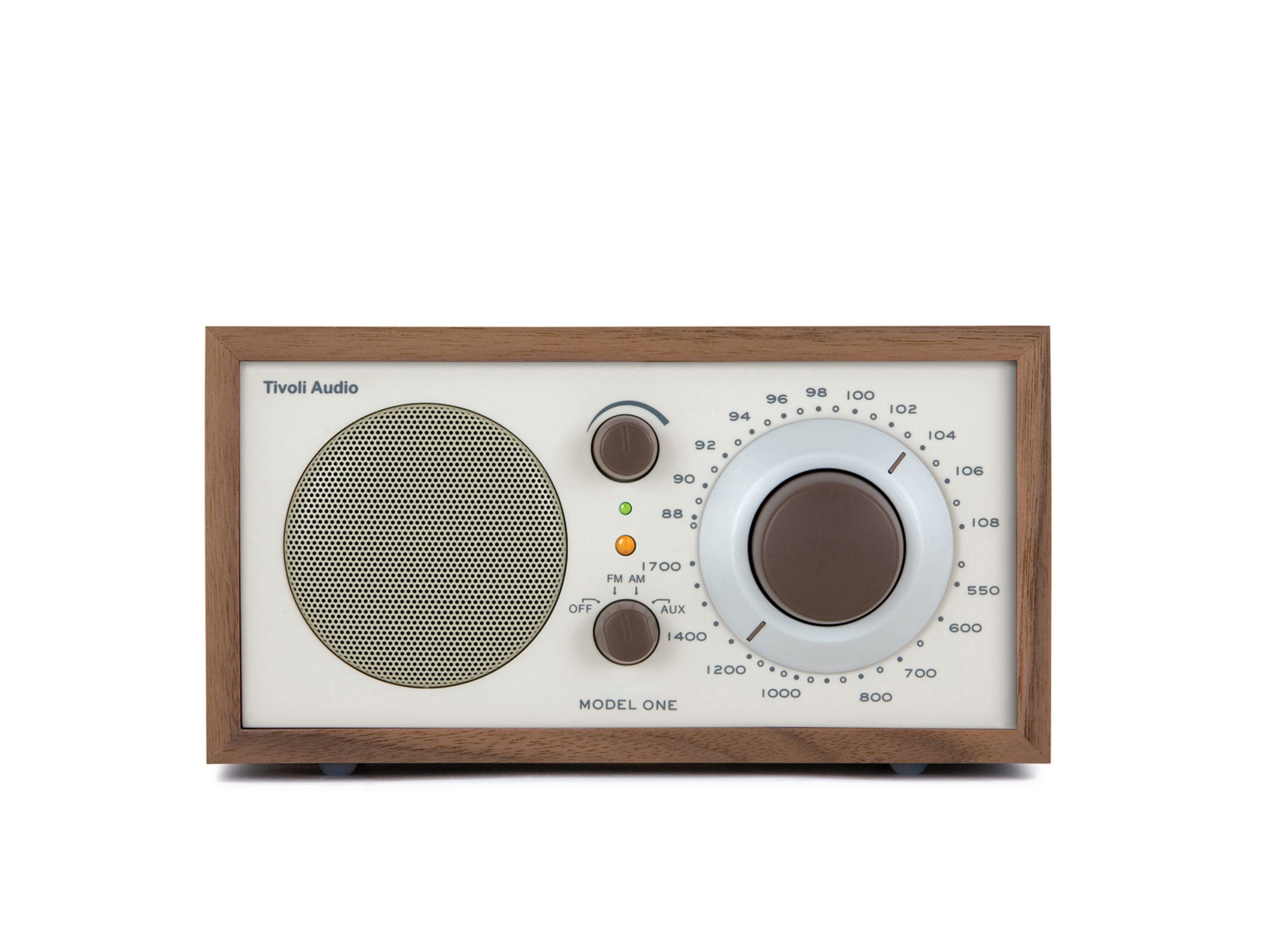 Tivoli Audio Model One Küchen-Radio (FM-Tuner, Küchen-Radio, Retro-Optik, Echtholz-Gehäuse)