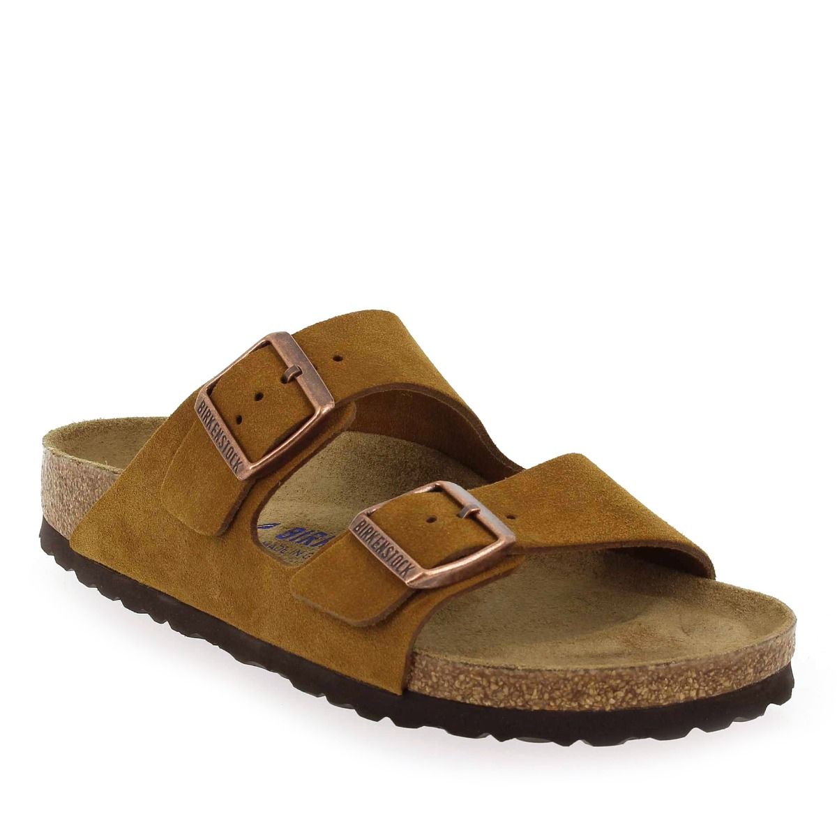 Birkenstock  ARIZONA - Camel velours