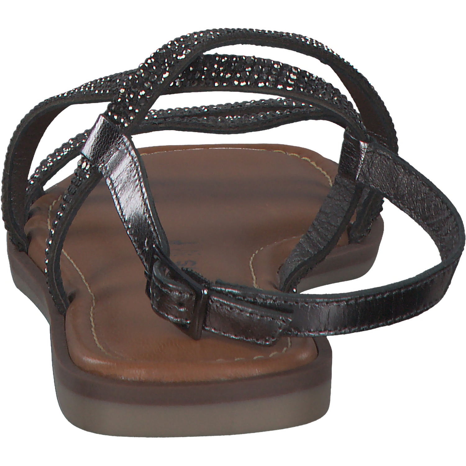 Tamaris 28132, Sandalen, Damen, weiß silber