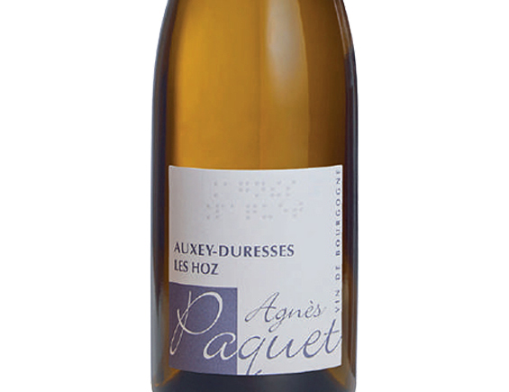 Domaine Agnès Paquet Auxey-Duresses les Hoz Blanc 2022 Bourgogne Auxey-Duresses