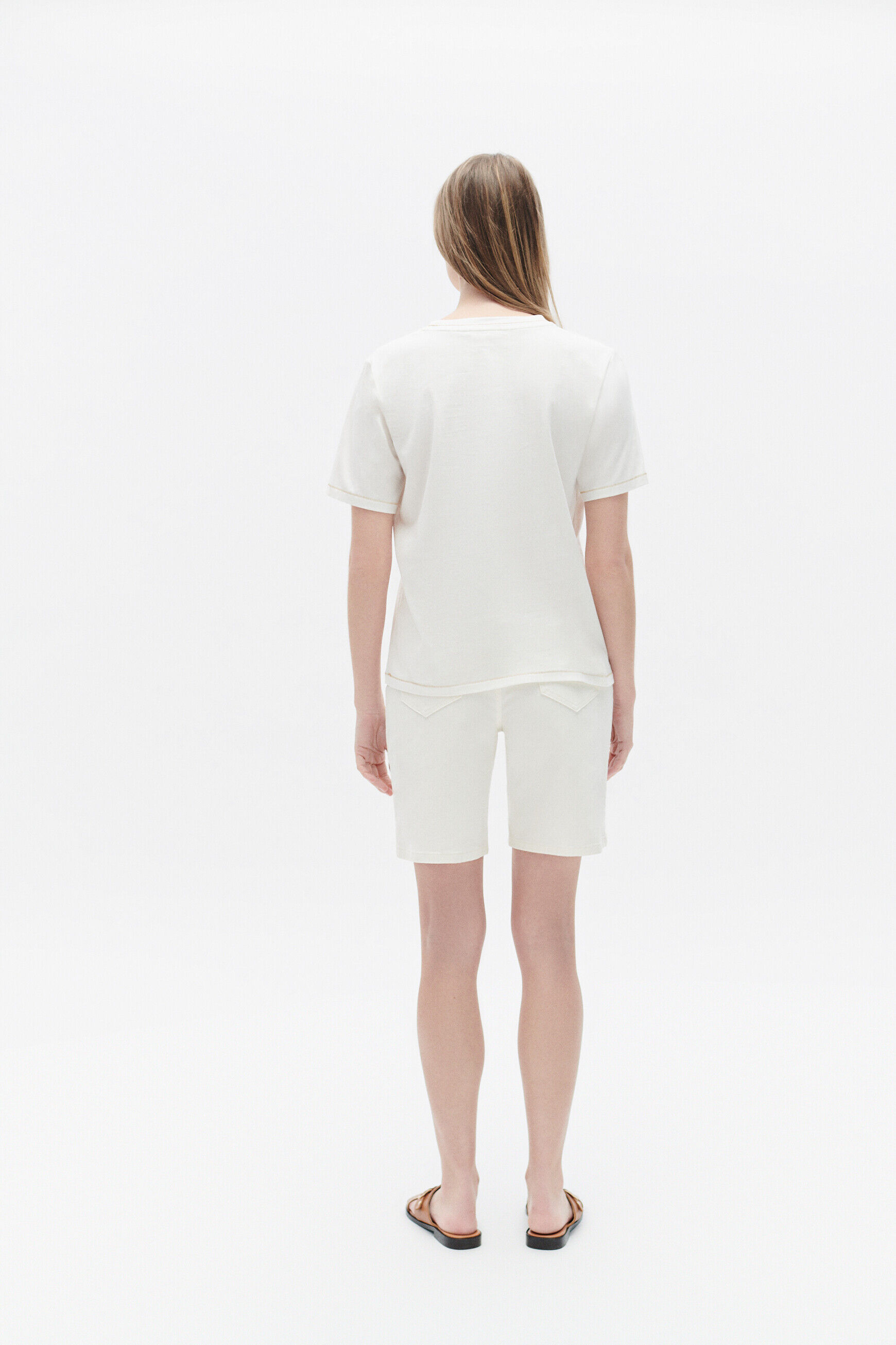 T-shirt tvega blanc femme