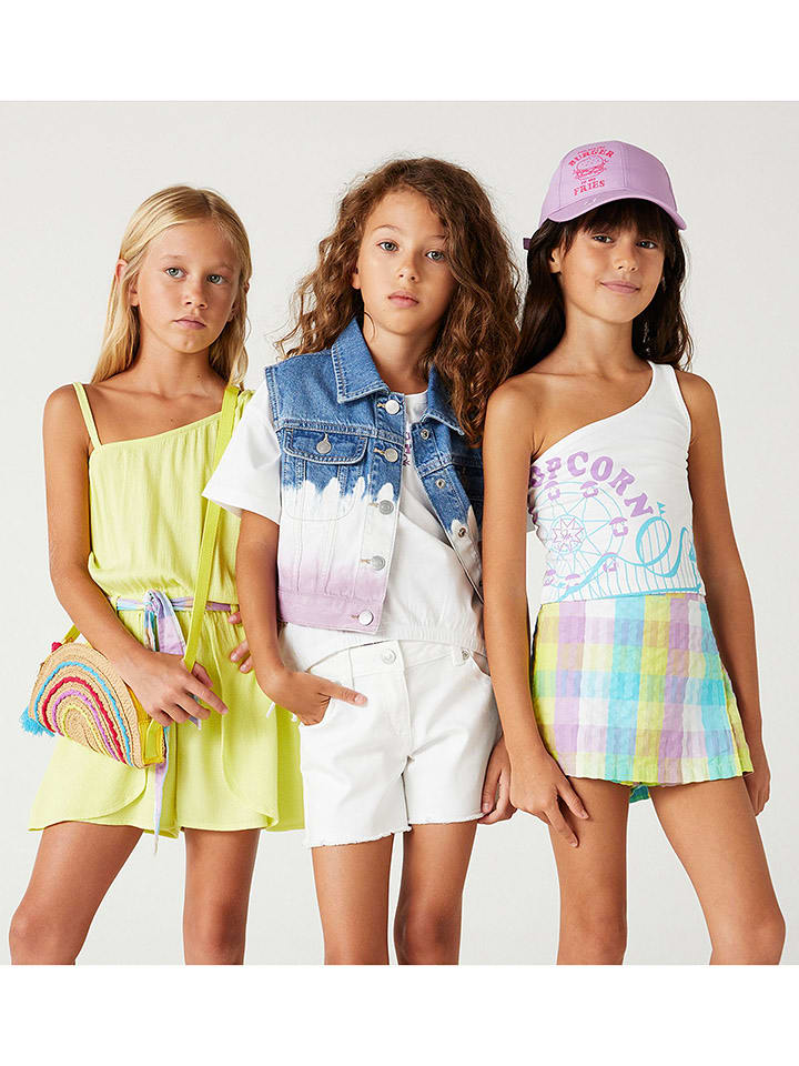 Benetton Shorts in Weiß günstig kaufen