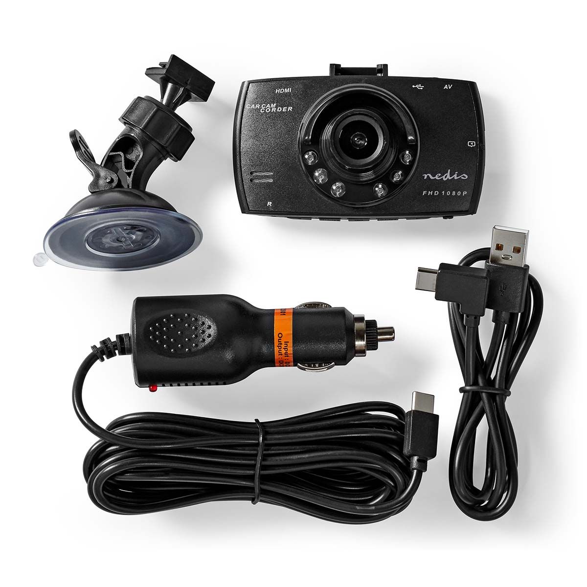 Nedis DCAM11BK Dash Cam