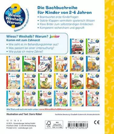 Ravensburger Wieso? Weshalb? Warum? junior, Band 64: Komm mit zum Zahnarzt