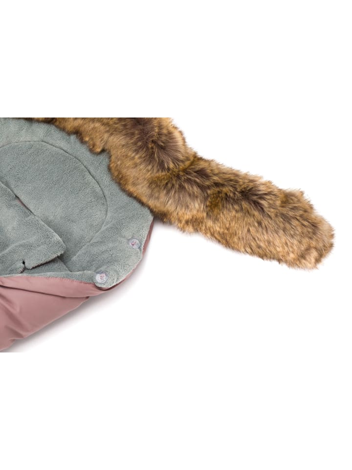 fillikid Winterfußsack Lhotse Exclusiv in Altrosa günstig kaufen 80 cm